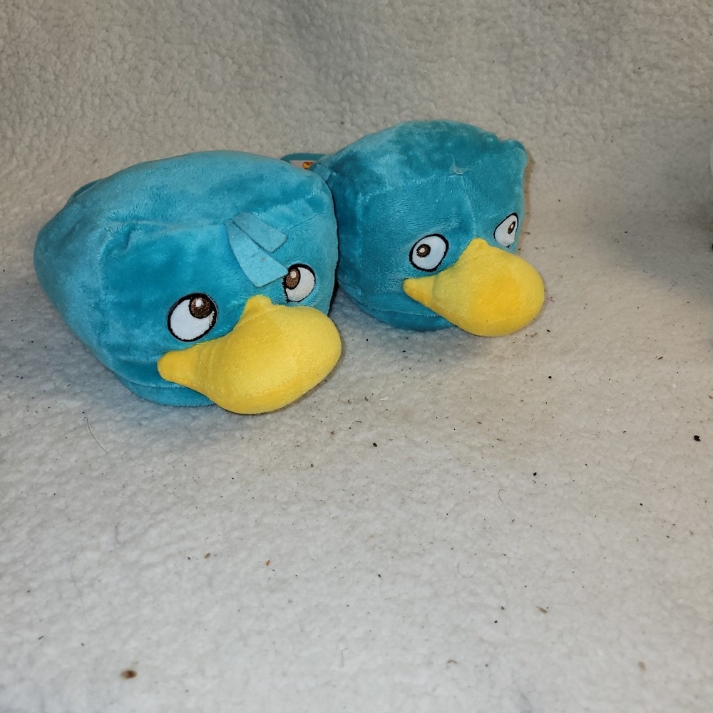 Disney‎ Perry the Platypus Plush Slippers Women's Size 11 Phineas & Ferb